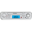 SYLVANIA SKCR2713 Under-Cabinet Bluetooth CD Clock Radio