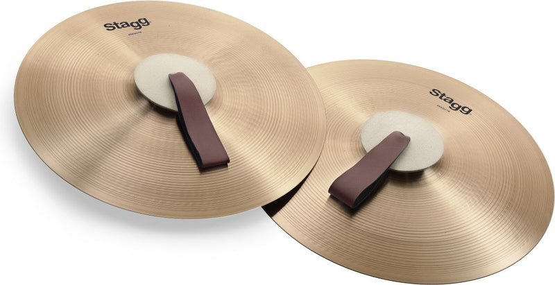 Stagg 18 Inch Marching/Concert Cymbals - Pair - MASH18