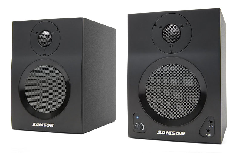 Samson MediaOne BT4 Active Studio Monitors with Bluetooth - SAMBT4