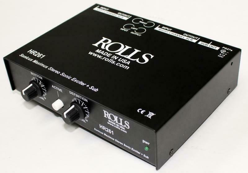 Rolls Professional Stereo Sonic Exciter - HR261