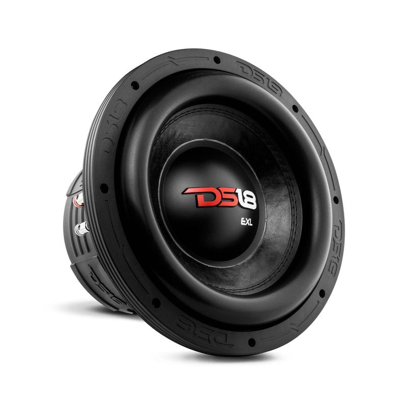 DS18 EXL-X102D 10" Dual 2 Ohm 1200 Watt High-Performance Subwoofer