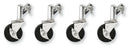 Latin Percussion Casters for LP760A Workstation - LP764