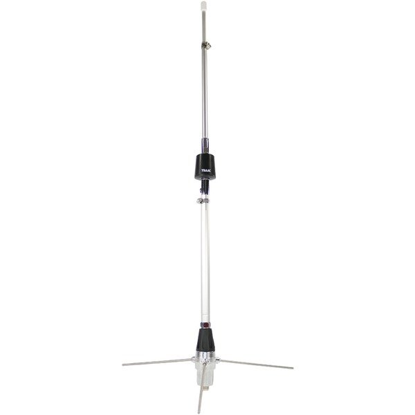 Tram 1400 200-Watt 136 MHz to 174 MHz 6-dBd-Gain Aluminum Base Antenna 10 Feet