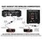 BIC America 4-Channel Wireless Audio Transmitter/Receiver System - WTR-SYS