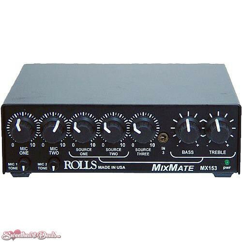 Rolls MX153 MixMate Mic Line Mixer
