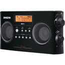 Sangean Digital Portable Stereo Receiver with AM/FM Radio - Black - PR-D5-BK