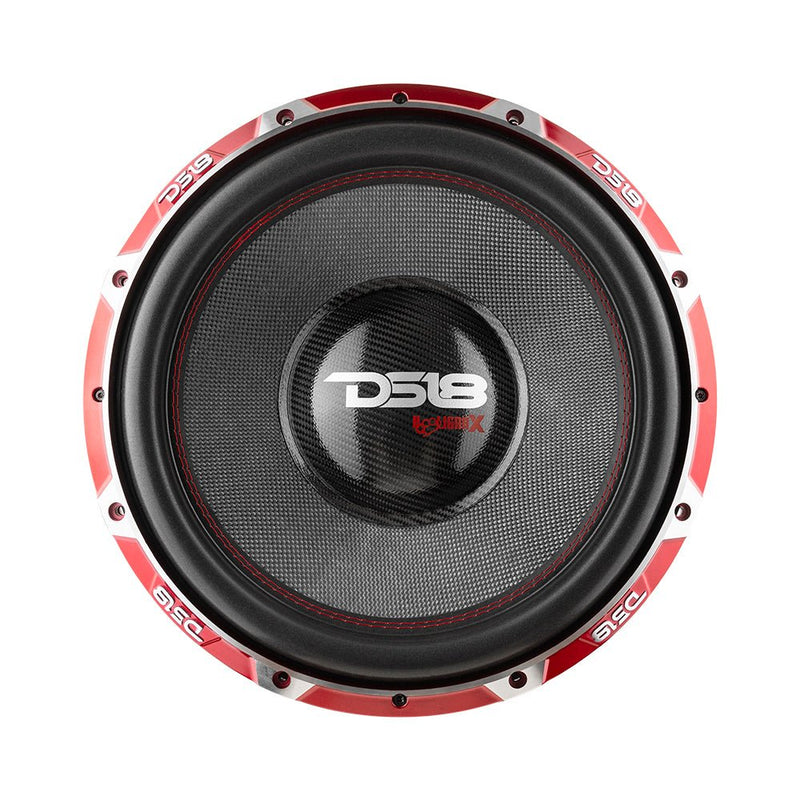 DS18 HOOL-X15.1DSPL HOOLIGAN 15" SPL Car Subwoofer 4000 Watts RMS 4" 1-Ohm DVC