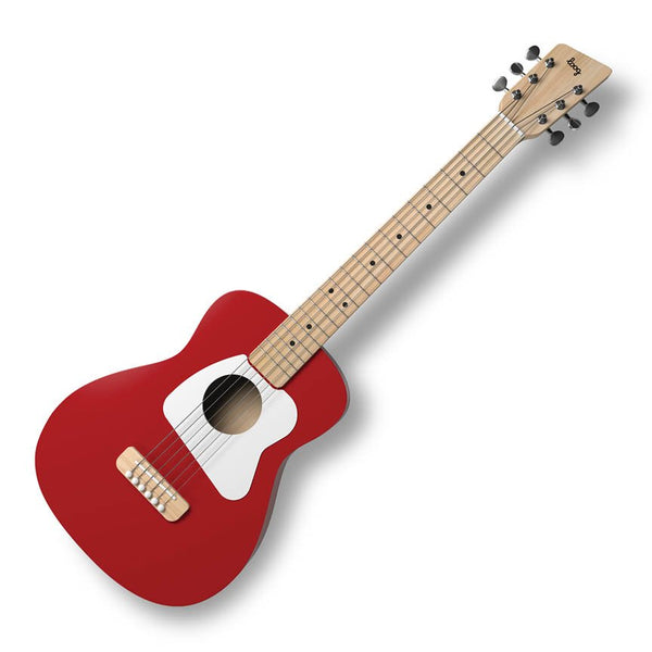 Loog Pro VI Children's Acoustic Guitar - Red - LGPRVIAR