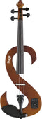 Stagg S-Shaped 4/4 Electric Violin Set w/ Soft Case & Headphones - EVN 4/4 VBR