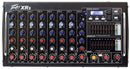 Peavey XR-S Pro Audio Powered 1500W Peak 8 Channel Portable Live Sound Mixer