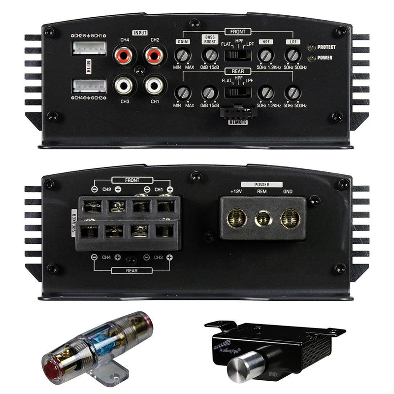 Audiopipe 2500W Max Mini Amplifier Class D APMN-4150D