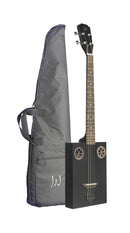 JN Guitars 4 String James Neligan Cigar Box Guitar Gig Bag - Black New Open Box