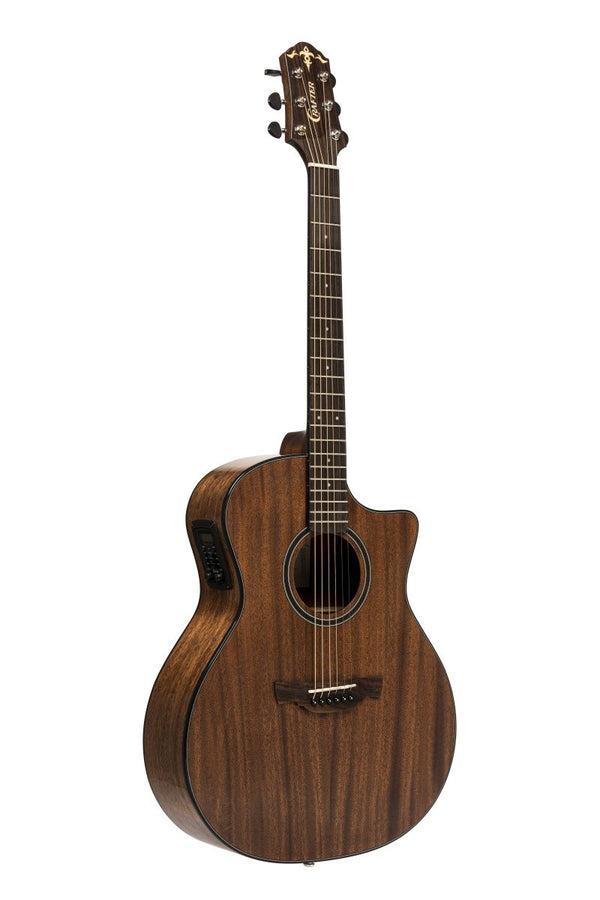 Crafter Able 635 Grand Auditorium Electric Acoustic Guitar - Mahogany