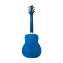 Stagg 1/2 Size Dreadnought Acoustic Guitar - Blue - SA20D 1/2 BLUE