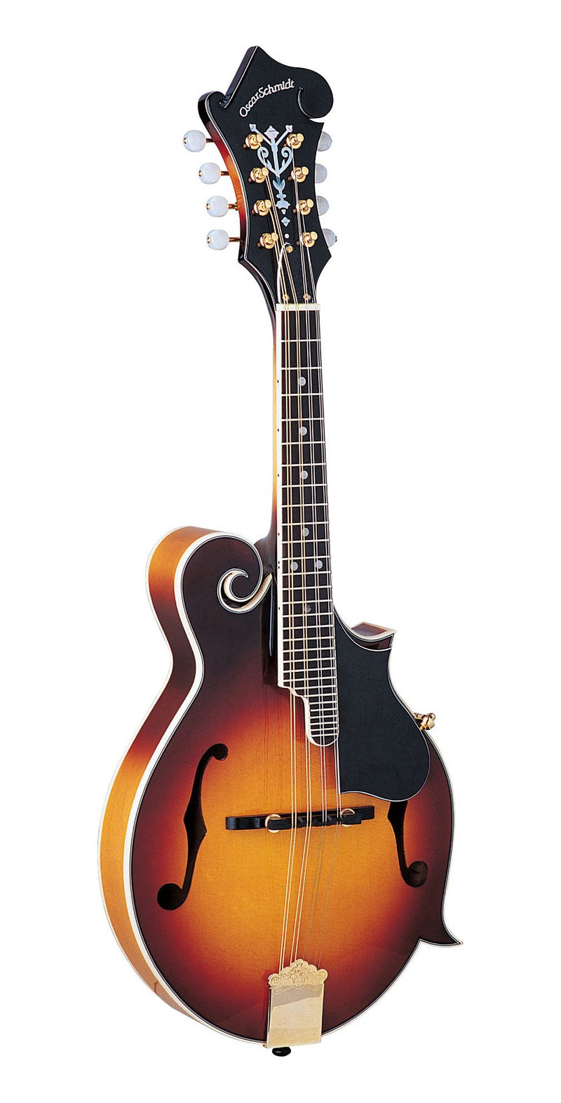 Oscar Schmidt F Style Left Handed Mandolin - Tobacco Sunburst - OM40-A-U