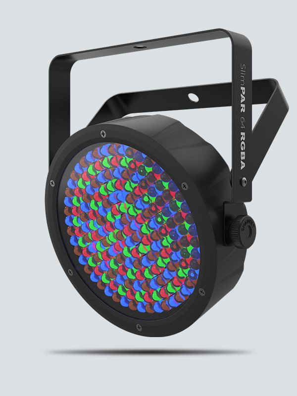 CHAUVET DJ SlimPAR 64 RGBA LED PAR Wash Light w/ DMX Control