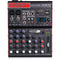 Jammin Pro StudioMix 1002 FX 10-Channel Mixer with USB Player Recorder