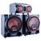 Gemini Home Party Speaker Audio System w/ LED Lighting - GSYS-2000