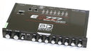 Banda 1/2 DIN Seven Band Graphic Car Equalizer Crossover w/ Front Aux - EQ777