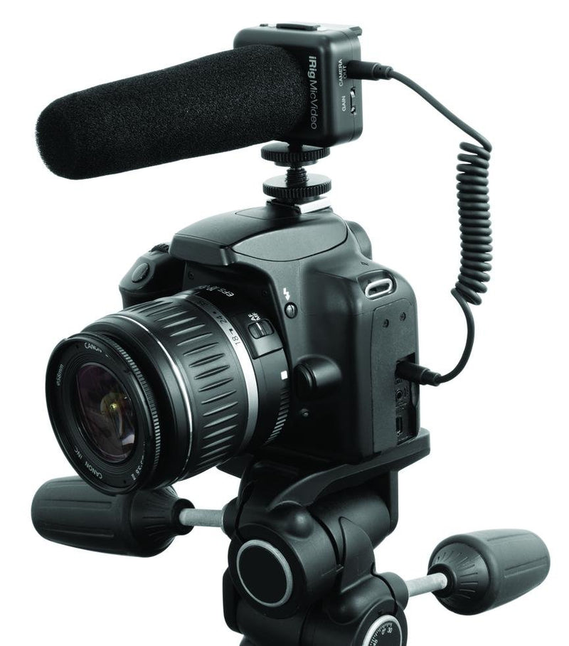 IK Multimedia iRig Mic Video Shotgun Microphone - CBMICVIDEGPH
