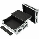 DeeJay LED Transport Case for Mixer and CD Player with Laptop Shelf