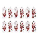 Whimsical Santa Ornament (Set of 12)