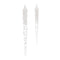 Clear Acrylic Icicle Drop Ornament (Set of 24)