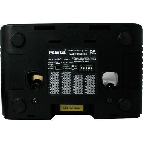 RSQ RM-942 60 Channel Dual Wireless Microphone System with Charger