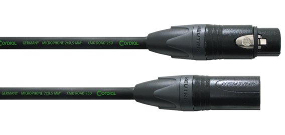 Cordial XLR to XLR 30' Microphone Cable w/ Road Wrap - CRM10FM