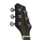 Stagg Dreadnought Acoustic Guitar - Black - SA35 DS-BK