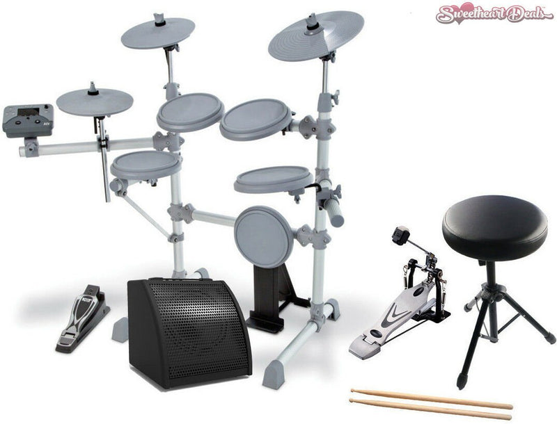 KAT Percussion KT1 5-Piece Electronic Drum Set - Ultra Bundle Kit