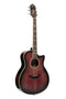 Crafter Noble Small Jumbo Acoustic-Electric Guitar - Transparent Purple Burst