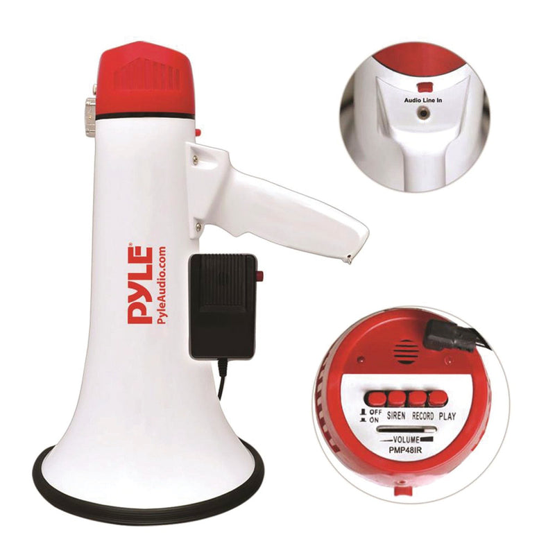 Pyle Pro PMP48IR 40-Watt Professional Megaphone/Bullhorn