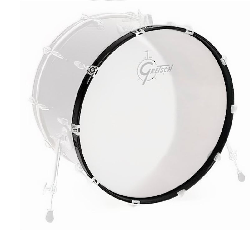 Gretsch Renown 24” Bass Drum Hoop - Piano Black - GDRN0224PB