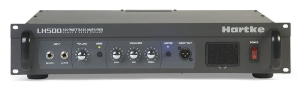 Hartke 500 Watt Bass Head Amplifier - HALH500