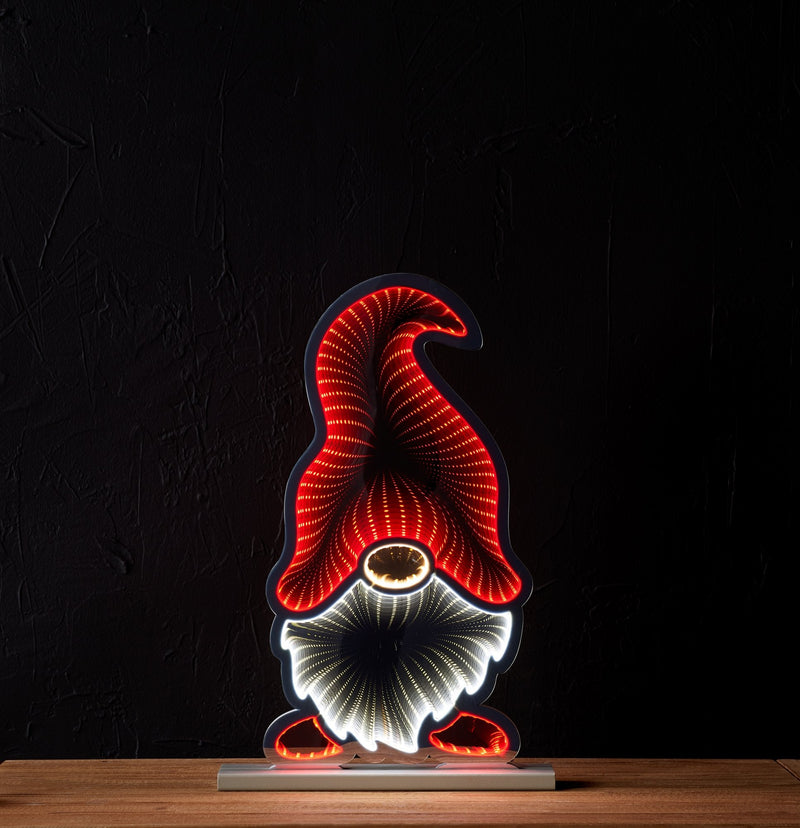 Gnome Infinity Light Display 24"H