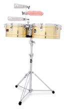 Latin Percussion LP1314-B Prestige Timbales - 13" & 14" Brass Shells