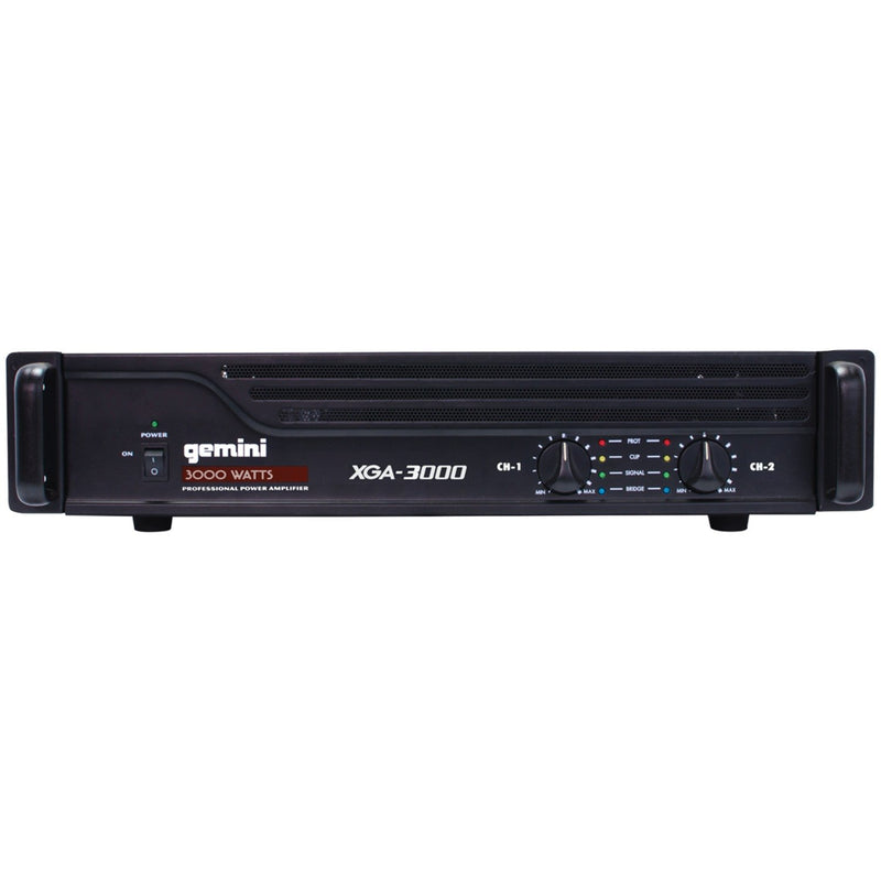 Gemini Professional 3000 Watts Power Amplifier - XGA-3000