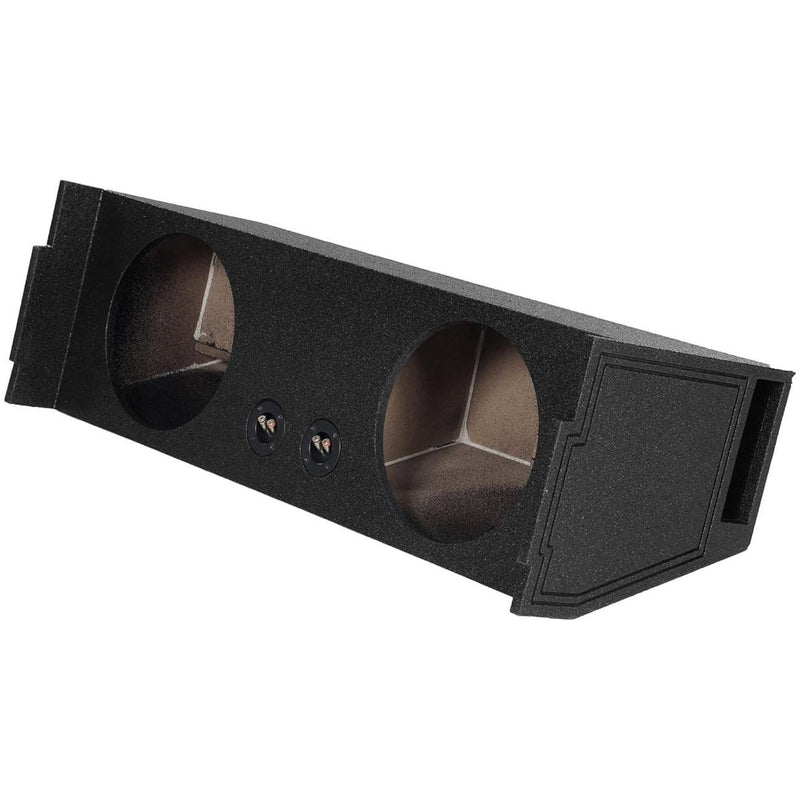QPower QBOMB Dual 12" Vented Empty Woofer Box - All Full Size SUV QBSUV12V