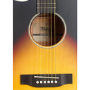 Stagg Left-Handed Acoustic Electric Cutaway Auditorium Guitar - Sunburst