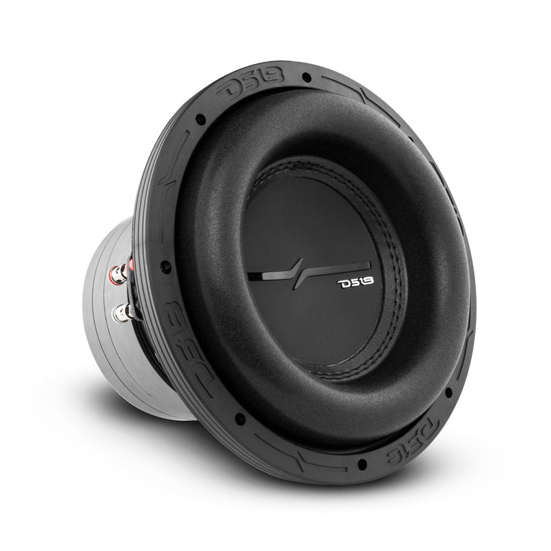 DS18 ZXI8.4D High Excursion 8" Car Audio Subwoofer 1200W Watts 4-Ohm DVC Quad Stacked Magnets