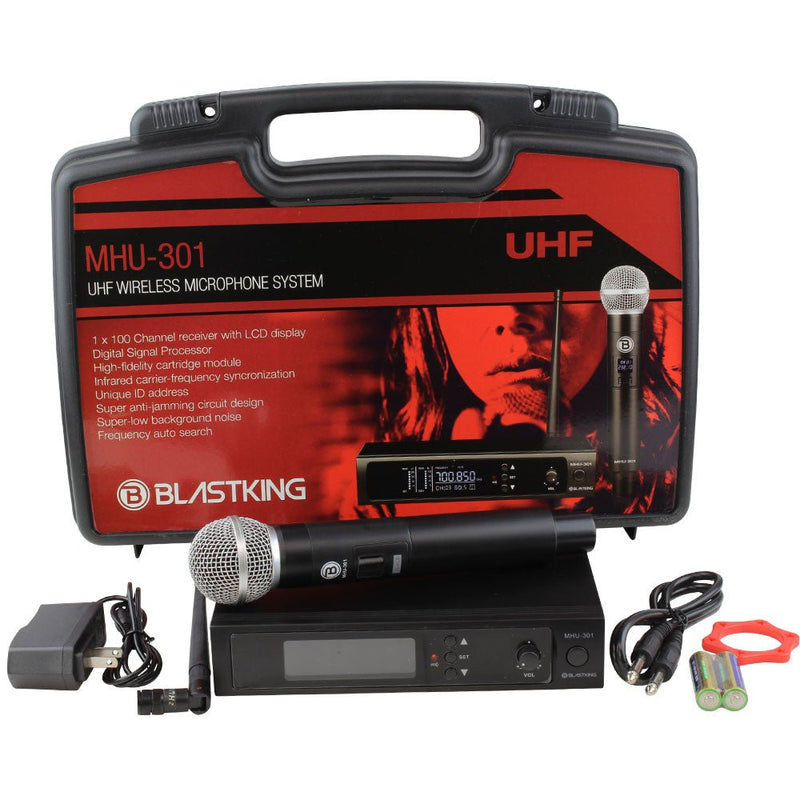 Blastking MHU-301 UHF DSP Wireless Microphone System