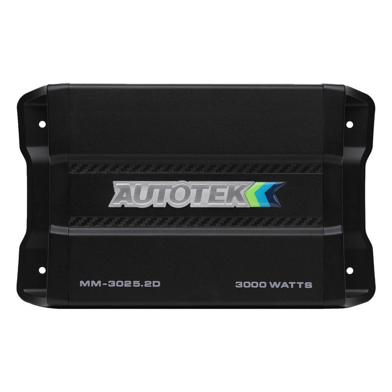 Autotek Mean Machine Compact D Class Amplifier 3000 Watts 2 Channel MM30252D