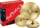 Sabian SBR Performance Pack - 14" Hat, 16" Crash & 20" Ride Cymbals - SBR5003PER