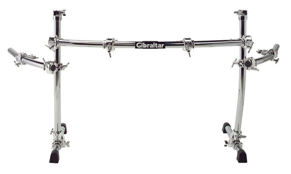 Gibraltar Chrome Series Curved Leg Drum Rack with Wings System - GCS-400C