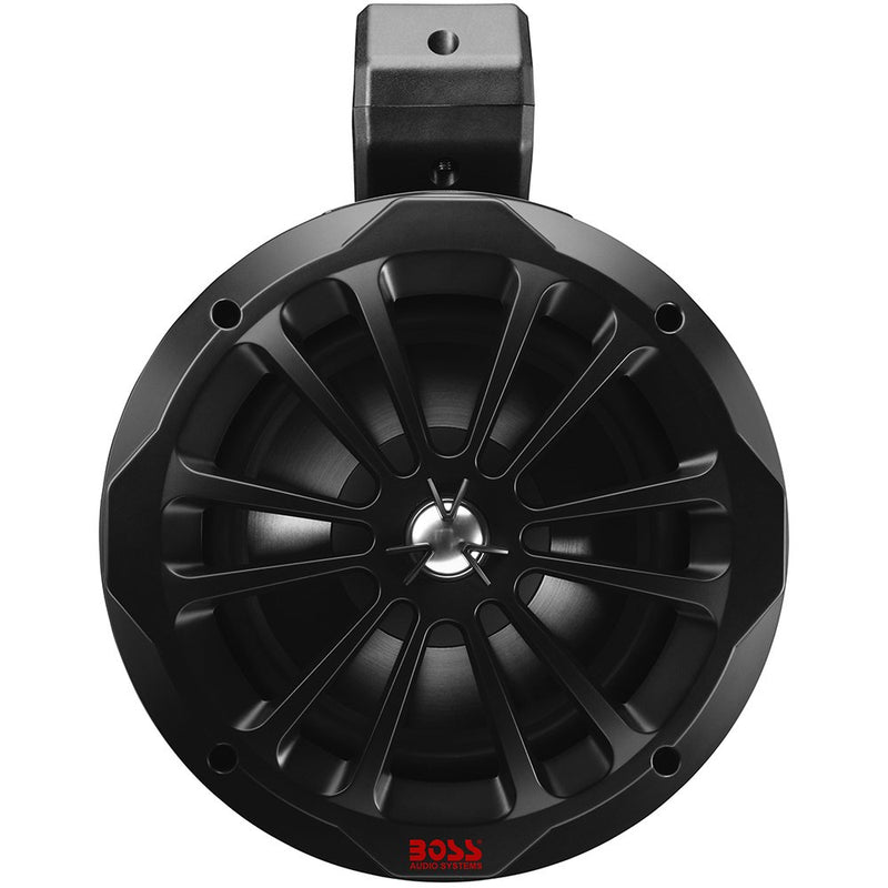 Boss Audio 8" B82ABT Amplified Waketower Speakers - Matte Black - 850W