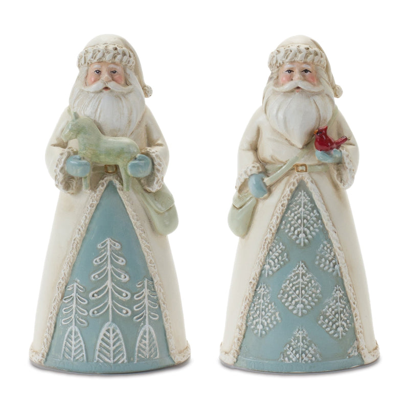 Winter Santa Figurine (Set of 6)