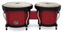 Latin Percussion Aspire LPA601F-RD Bongo Set Fiberglass - Red w/ Black Hardware