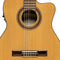 Angel Lopez Mazuelo Electric Cutaway Classical Guitar - Cedar - MAZUELO CR-CE