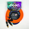 Cordial 10' DJ Dual - Stereo RCA to RCA - Neon Orange - CEONDJRCA3O